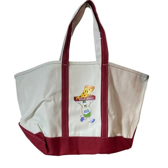 DiGiorno Hidden Valley Ranch Obsession Canvas Tote Bag Heavy Duty 16 x 12 x 8 - Picture 1 of 7